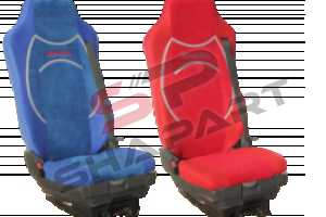 SEAT COVER SET RED