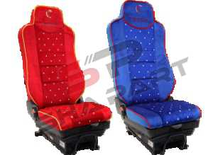 SEAT COVER SET BLUE